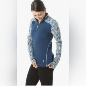 SMARTWOOL 250 Merino Wool 1/4 zip base layer top